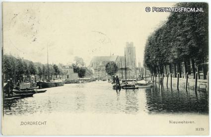 ansichtkaart: Dordrecht, Nieuwehaven