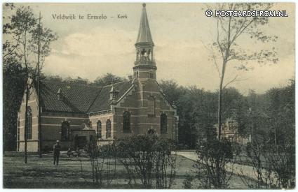 ansichtkaart: Ermelo, Veldwijk. Kerk