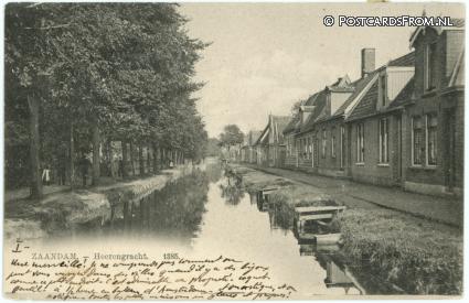 ansichtkaart: Zaandam, Heerengracht