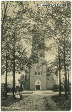 ansichtkaart: Nuenen, R.K. Kerk