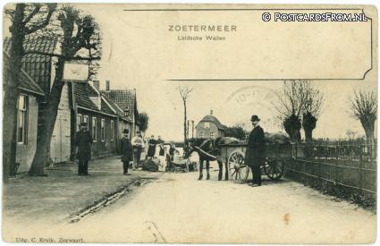 ansichtkaart: Zoetermeer, Leidsche Wallen