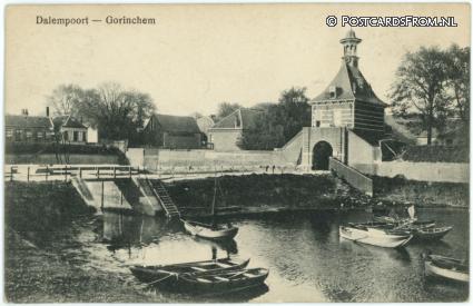 ansichtkaart: Gorinchem, Dalempoort