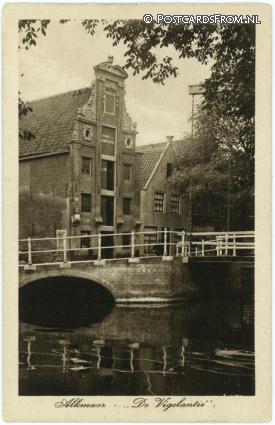 ansichtkaart: Alkmaar, De Vigelantie