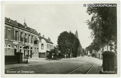 ansichtkaart: Driebergen, Postkantoor