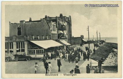 ansichtkaart: Vlissingen, Boulevard
