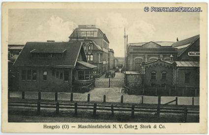 ansichtkaart: Hengelo OV, Maschinefabriek N.V. Gebrs. Stork en Co.