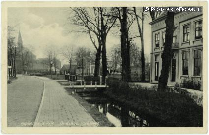 ansichtkaart: Alphen aan den Rijn, Oudshoornscheweg