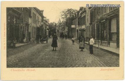 ansichtkaart: Amersfoort, Utrechtsche Straat
