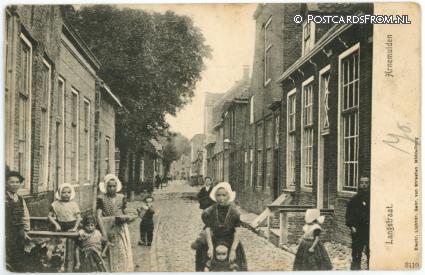 ansichtkaart: Arnemuiden, Langestraat