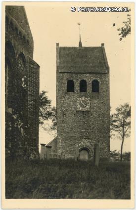 ansichtkaart: Garmerwolde, Toren