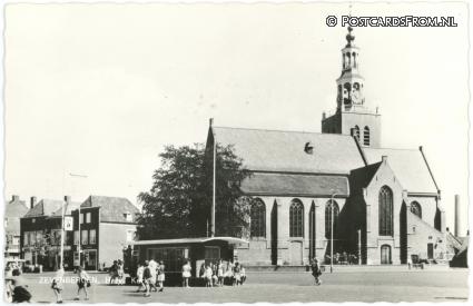 ansichtkaart: Zevenbergen, Herv. Kerk