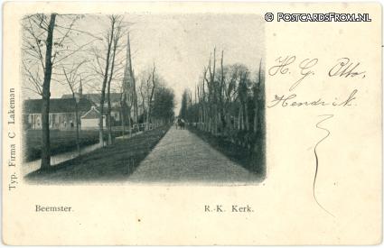 ansichtkaart: Beemster, R.K. Kerk