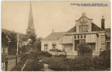 ansichtkaart: Zuidhorn, Pastorie m. Kerk