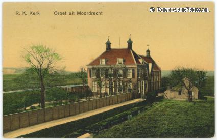 ansichtkaart: Moordrecht, R.K. Kerk