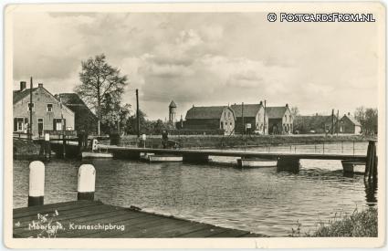 ansichtkaart: Meerkerk, Kraneschipburg