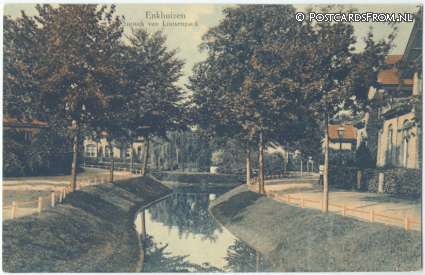 ansichtkaart: Enkhuizen, Snouck van Loosenpark