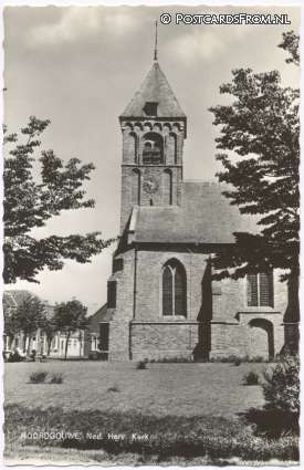 ansichtkaart: Noordgouwe, Ned. Herv. Kerk