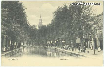 ansichtkaart: Gouda, Oosthaven