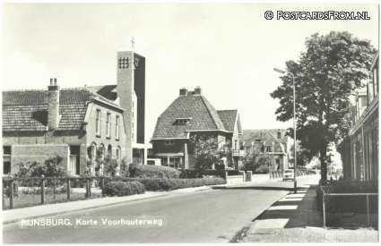 ansichtkaart: Rijnsburg, Korte Voorhouterweg