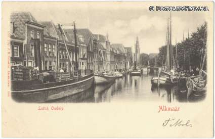 ansichtkaart: Alkmaar, Luttik Oudorp