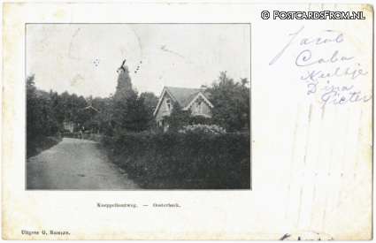 ansichtkaart: Oosterbeek, Kneppelhoutweg