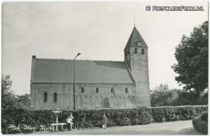 ansichtkaart: Oudega Sm., Ned. Herv. Kerk