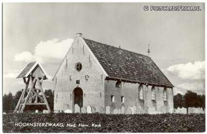 ansichtkaart: Hoornsterzwaag, Ned. Herv. Kerk