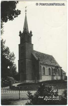 ansichtkaart: Zijderveld, Ned. Herv. Kerk
