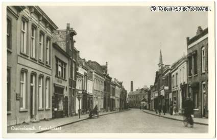 ansichtkaart: Oudenbosch, Fenkelstraat