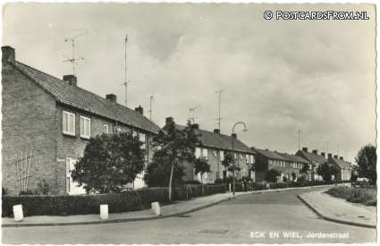 ansichtkaart: Eck en Wiel, Jordenstraat