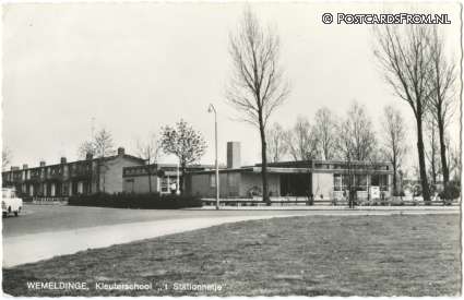Wemeldinge, Kleuterschool 't Stationnetje ansichtkaart: Wemeldinge, Kleuterschool 't Stationnetje