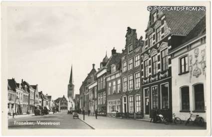 ansichtkaart: Franeker, Voorstraat