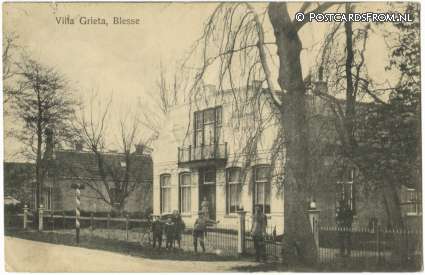 ansichtkaart: De Blesse, Villa Grieta