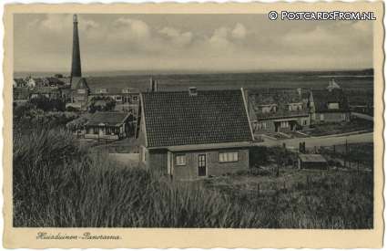 ansichtkaart: Huisduinen, Panorama