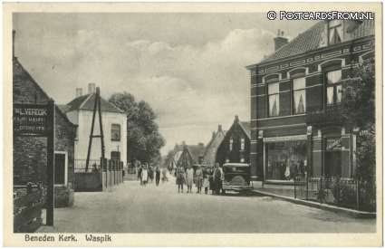 ansichtkaart: Waspik, Beneden Kerk