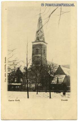 ansichtkaart: Utrecht, Geerte Kerk