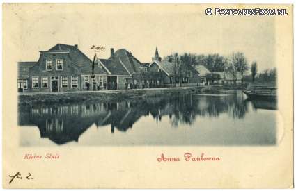 ansichtkaart: Anna Paulowna, Kleine Sluis