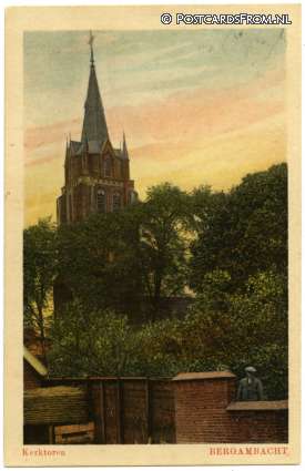 ansichtkaart: Bergambacht, Kerktoren