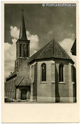 ansichtkaart: Stolwijk, Herv. Kerk