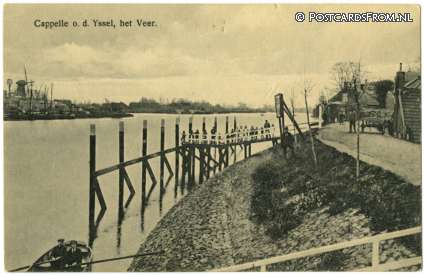 ansichtkaart: Capelle ad IJssel, Het Veer