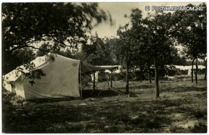 ansichtkaart: --, ? Camping, tent J.L. Werner