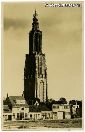 ansichtkaart: Amersfoort, De Lange Jan