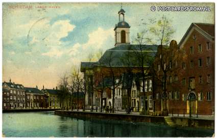 ansichtkaart: Schiedam, Lange Haven