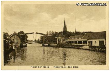 ansichtkaart: Nederhorst den Berg, Hotel den Berg