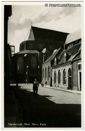 ansichtkaart: Harderwijk, Ned. Herv. Kerk