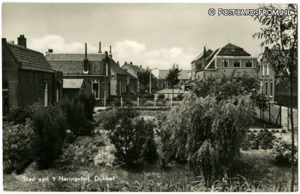 ansichtkaart: Stad aan 't Haringvliet, Dijkhof