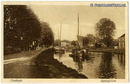 Appingedam, Fivelkade ansichtkaart: Appingedam, Fivelkade