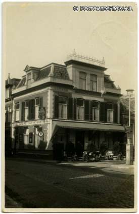 ansichtkaart: Almelo, Hotel-Cafe-Rest. 'Centraal'