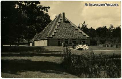 ansichtkaart: Arnhem, Openlucht museum. Zuid-Scharwoude Westfriese Schelphoeve Ao 1745