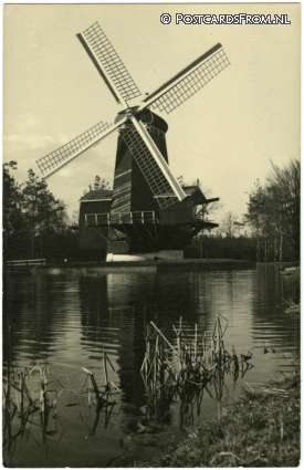 Arnhem, Openlucht museum. Numansdorp Paltrok Houtzaagmolen ansichtkaart: Arnhem, Openlucht museum. Numansdorp Paltrok Houtzaagmolen